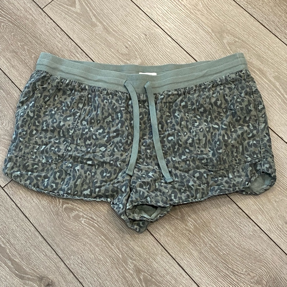 Maurices Leopard shorts